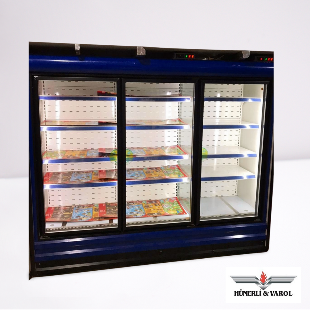 Özel Üretim Blok Kapaklı Sütlük Dolabı 200x75x205 Ebatlarında - HVS9